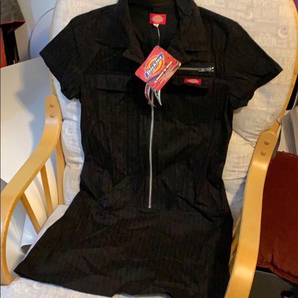 Dickies Pin Stripe Dress Large